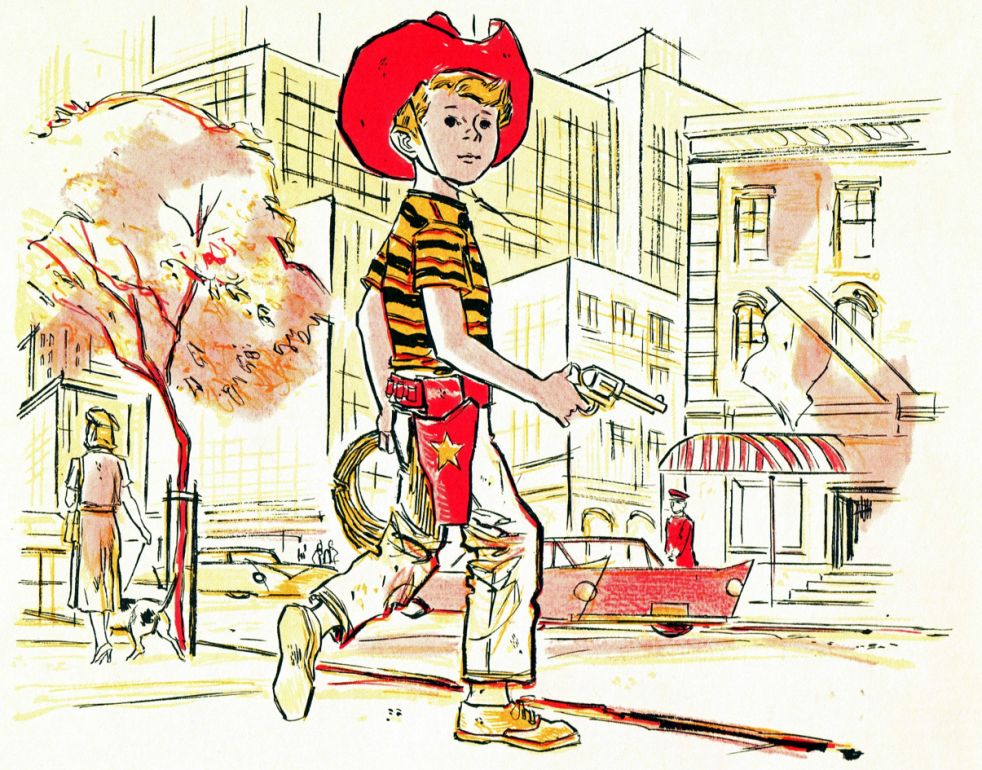 Cowboy Andy (Book Art)
