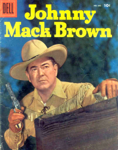 Johnny Mack Brown - Comic Book Cover