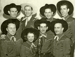 Dude Martin and his band, circa 1945