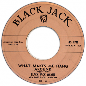 Blackjack Wayne Record Label (Image)