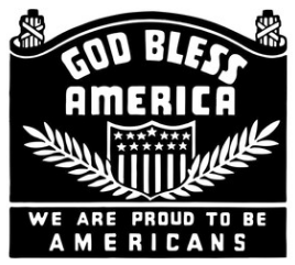 God Bless America Icon