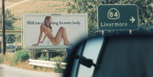 Photo Of A Girl In A Bikini On A Billboard