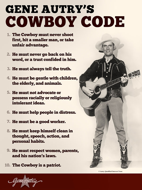 Gene Autry's Cowboy Code (Image)